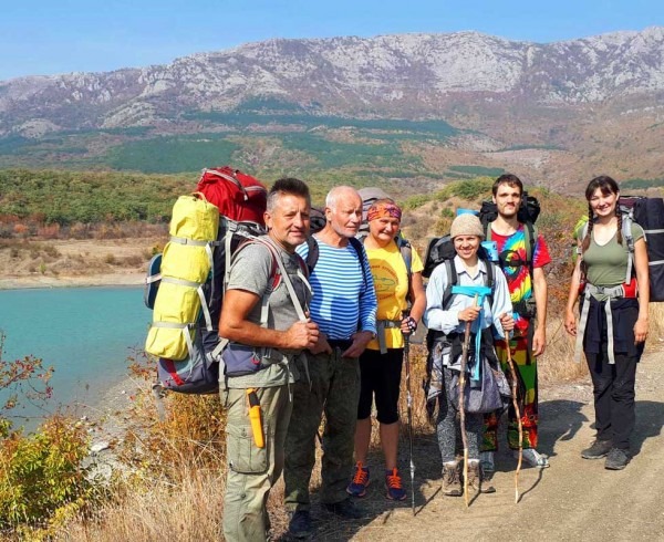 видео с похода по Крыму осенью