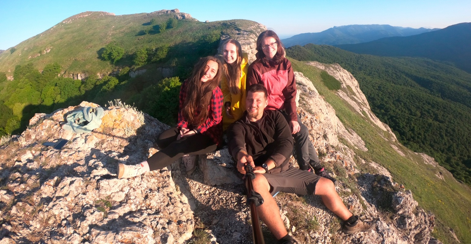 видео с похода по Демерджи