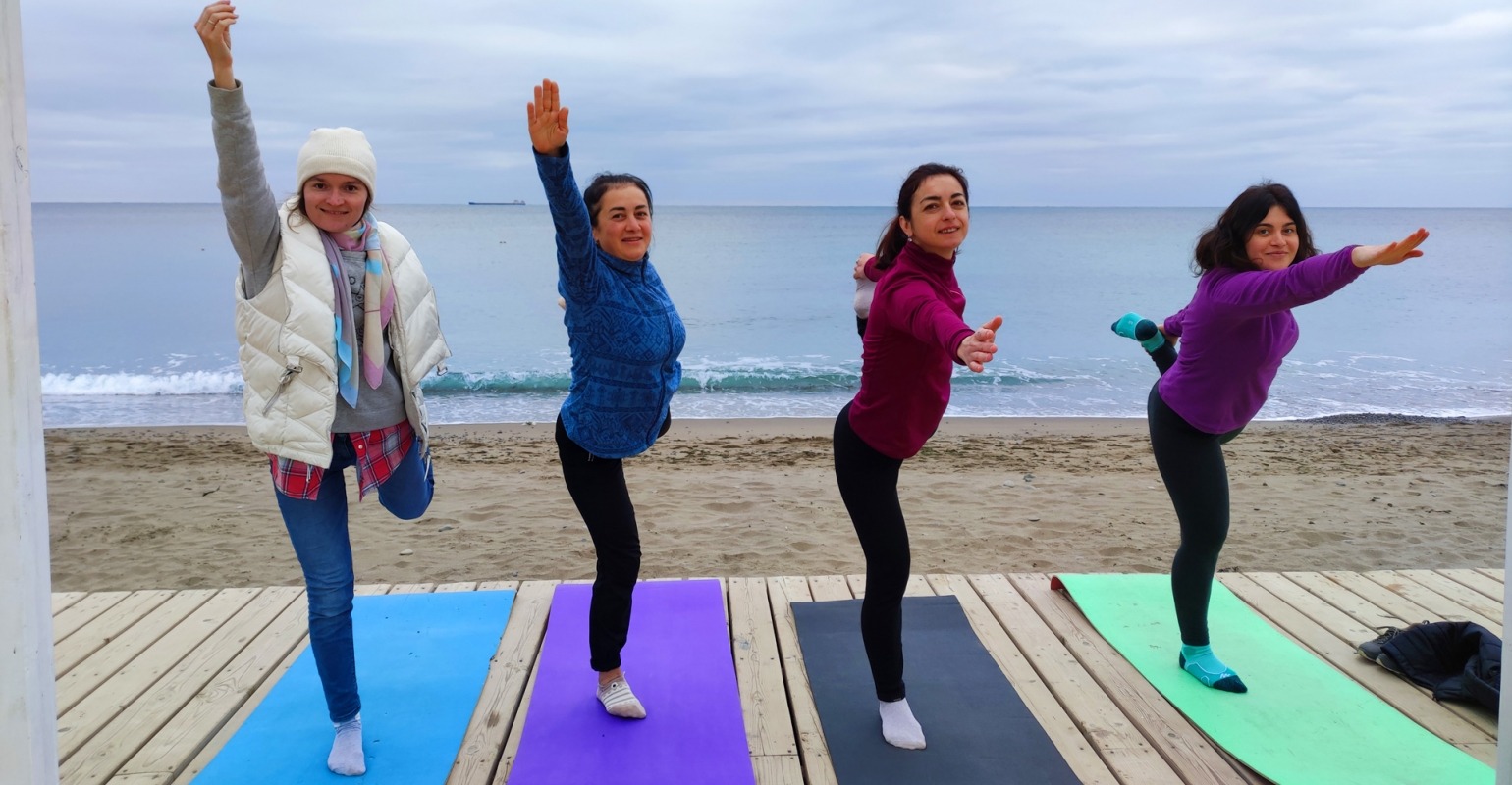 видео с ретрита в Крыму