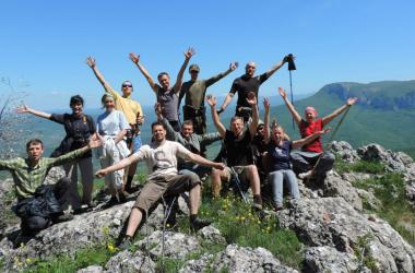 Работа в походах по горам